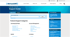 Desktop Screenshot of listenercare.siriusxm.com
